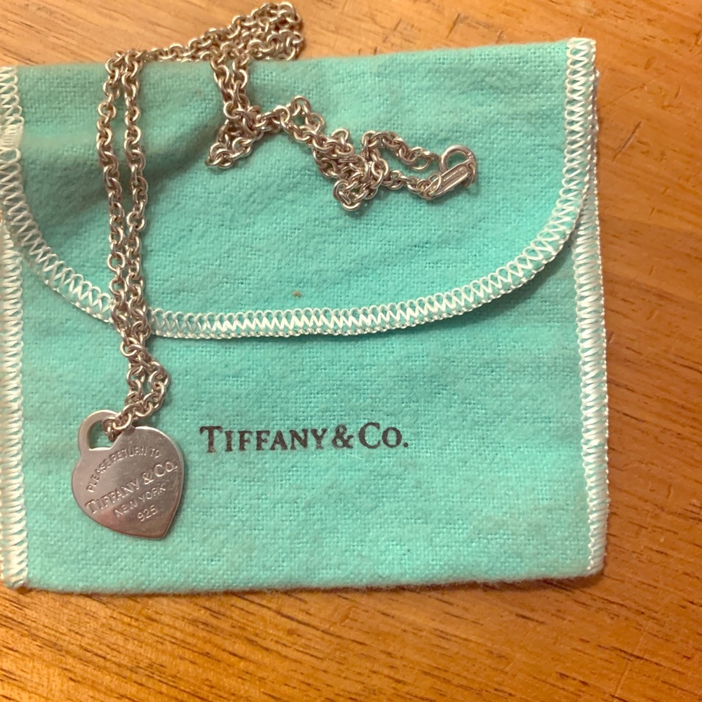 Tiffany and co. Tiffany heart necklace